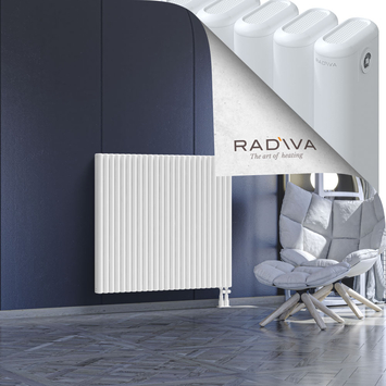 Kotto Radiateur En Aluminium 1000x1121 Blanc Bas à droite 50mm