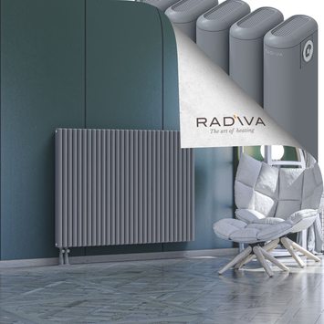 Kotto Radiateur En Aluminium 1000x1346 Gris Bas à gauche 50mm