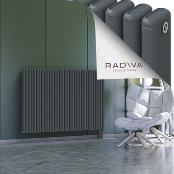 Kotto Radiateur En Aluminium 1000x1481 Anthracite Bas à droite 50mm