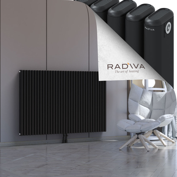 Kotto Radiateur En Aluminium 1000x1526 Noir Bas Milieu 50mm
