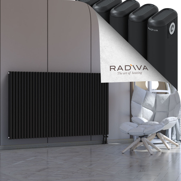Kotto Radiateur En Aluminium 1000x1706 Noir Bas à droite 50mm