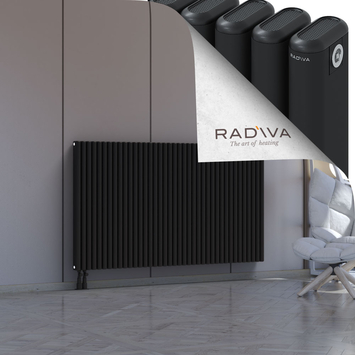 Kotto Radiateur En Aluminium 1000x1751 Noir Bas à gauche 50mm