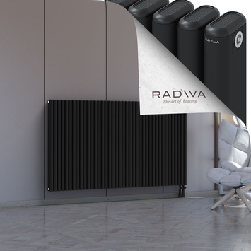 Kotto Radiateur En Aluminium 1000x1796 Noir Bas à droite 50mm