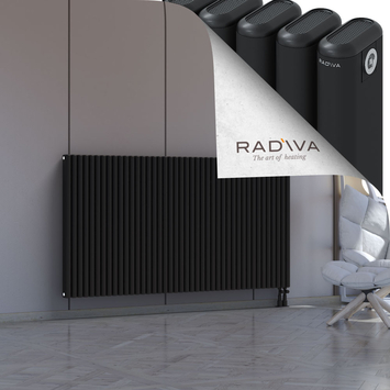 Kotto Radiateur En Aluminium 1000x1886 Noir Bas à droite 50mm