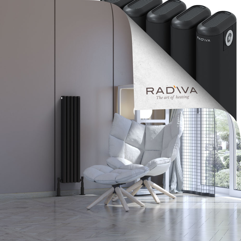Kotto Radiateur En Aluminium 1000x221 Noir - 1