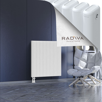 Kotto Radiateur En Aluminium 1000x941 Blanc Bas à gauche 50mm