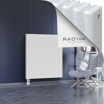 Kotto Radiateur En Aluminium 1200x1121 Blanc Bas à gauche 50mm