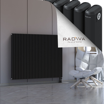Kotto Radiateur En Aluminium 1200x1526 Noir Bas à droite 50mm