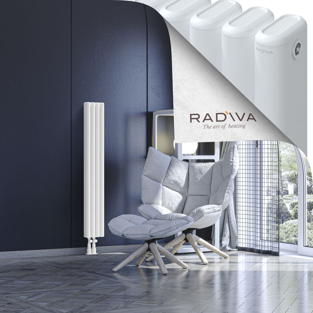Kotto Radiateur En Aluminium 1200x176 Blanc - 3