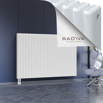 Kotto Radiateur En Aluminium 1200x1886 Blanc Bas à gauche 50mm