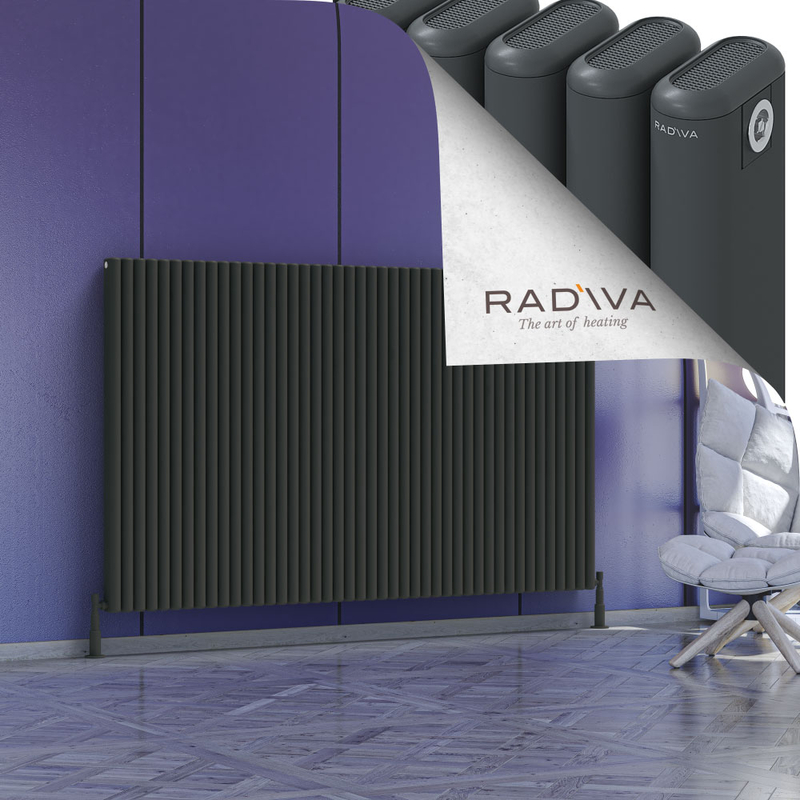 Kotto Radiateur En Aluminium 1200x1976 Anthracite Foncé 