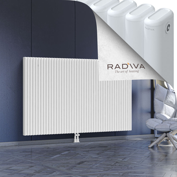Kotto Radiateur En Aluminium 1200x1976 Blanc Bas Milieu 50mm