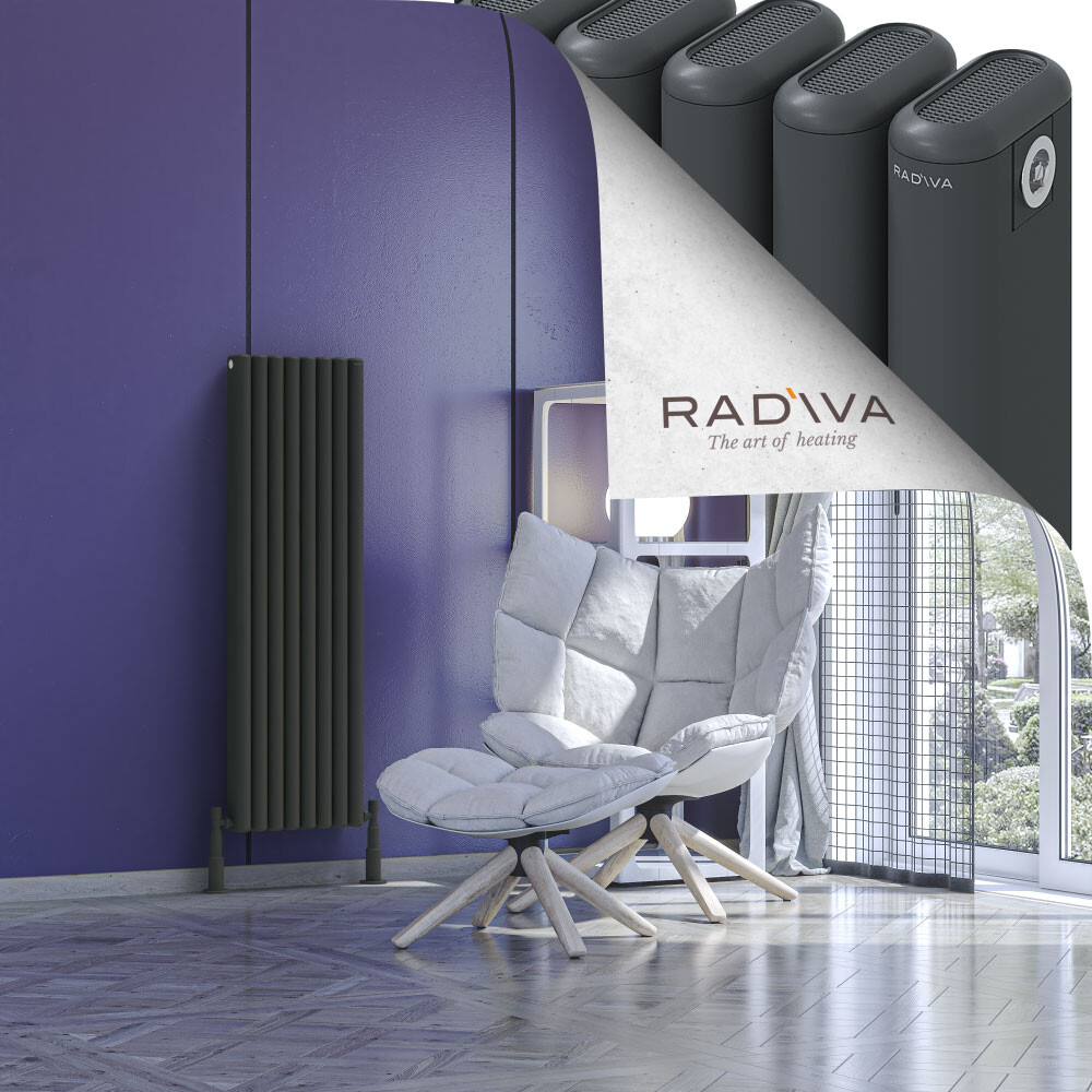 Kotto Radiateur En Aluminium 1200x356 Anthracite Foncé - 1