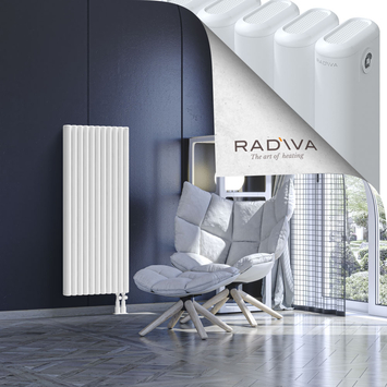Kotto Radiateur En Aluminium 1200x491 Blanc Bas à droite 50mm