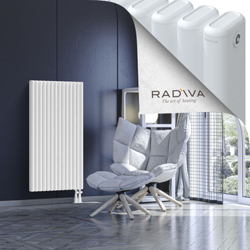 Kotto Radiateur En Aluminium 1200x626 Blanc Bas à droite 50mm