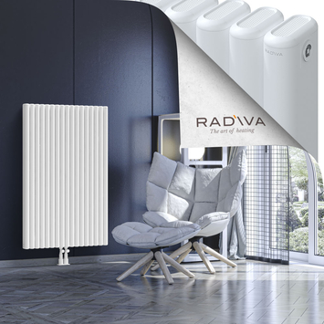 Kotto Radiateur En Aluminium 1200x761 Blanc Bas Milieu 50mm