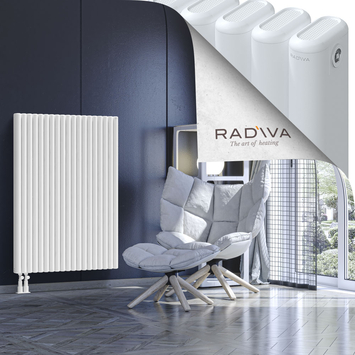 Kotto Radiateur En Aluminium 1200x851 Blanc Bas à gauche 50mm