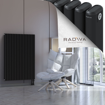 Kotto Radiateur En Aluminium 1200x851 Noir Bas à droite 50mm