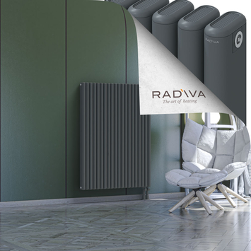 Kotto Radiateur En Aluminium 1200x896 Anthracite Bas à droite 50mm