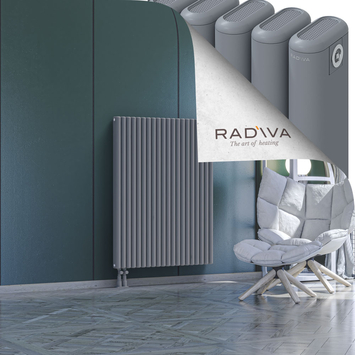 Kotto Radiateur En Aluminium 1200x896 Gris Bas à gauche 50mm