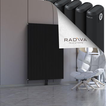Kotto Radiateur En Aluminium 1500x1076 Noir Bas Milieu 50mm