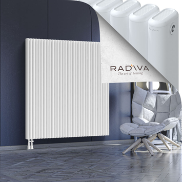 Kotto Radiateur En Aluminium 1500x1436 Blanc Bas à gauche 50mm