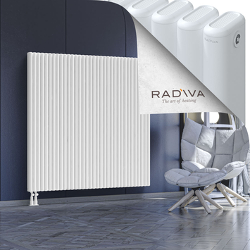 Kotto Radiateur En Aluminium 1500x1526 Blanc Bas à gauche 50mm