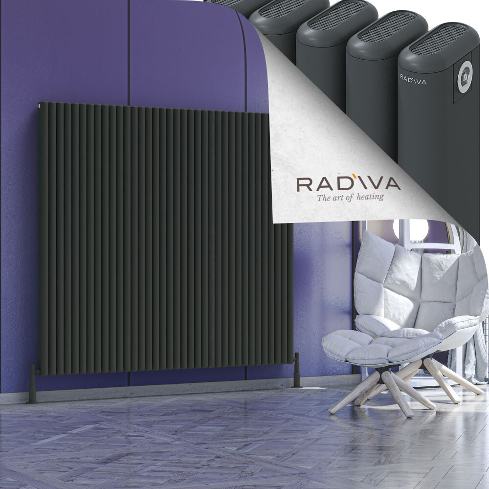 Kotto Radiateur En Aluminium 1500x1616 Anthracite Foncé - 1