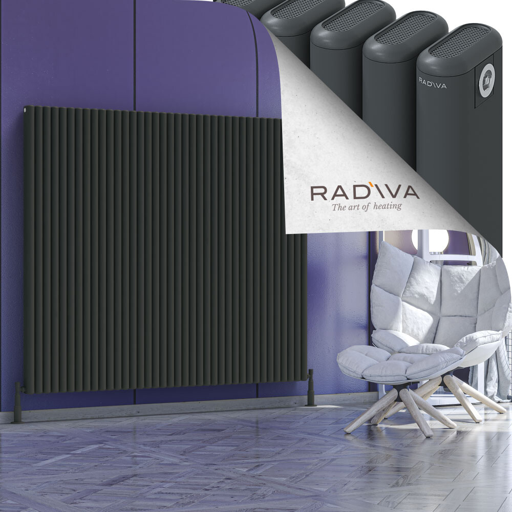 Kotto Radiateur En Aluminium 1500x1706 Anthracite Foncé - 1
