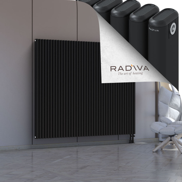 Kotto Radiateur En Aluminium 1500x1796 Noir Bas à droite 50mm