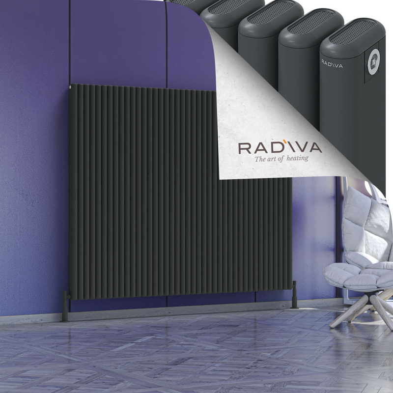 Kotto Radiateur En Aluminium 1500x1841 Anthracite Foncé 
