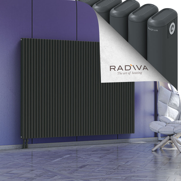 Kotto Radiateur En Aluminium 1500x2021 Anthracite Foncé Bas à gauche 50mm