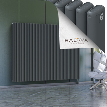 Kotto Radiateur En Aluminium 1500x2021 Anthracite Bas à droite 50mm