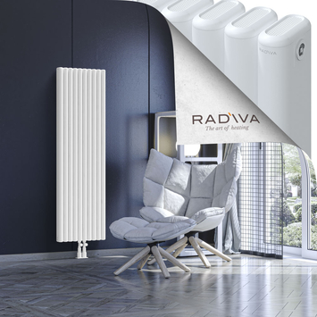 Kotto Radiateur En Aluminium 1500x446 Blanc Bas Milieu 50mm