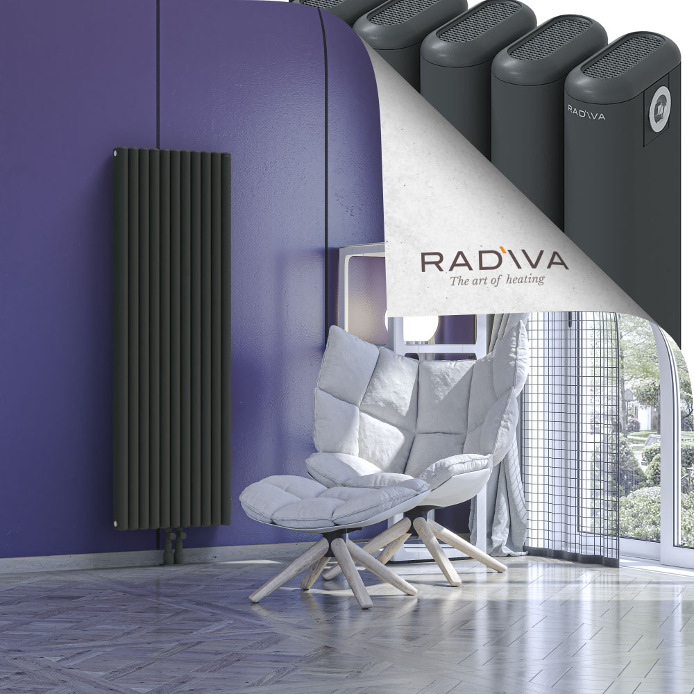 Kotto Radiateur En Aluminium 1500x491 Anthracite Foncé - 2