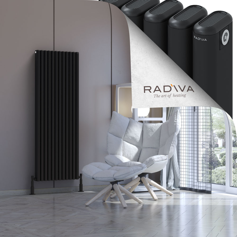 Kotto Radiateur En Aluminium 1500x536 Noir 