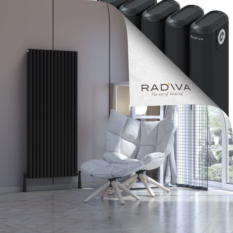 Kotto Radiateur En Aluminium 1500x626 Noir 