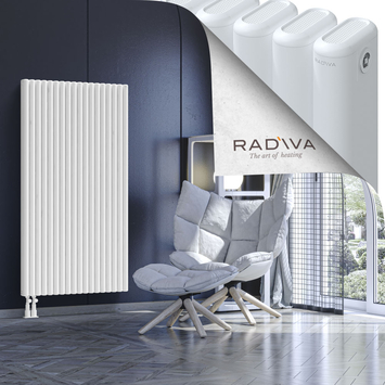 Kotto Radiateur En Aluminium 1500x806 Blanc Bas à gauche 50mm