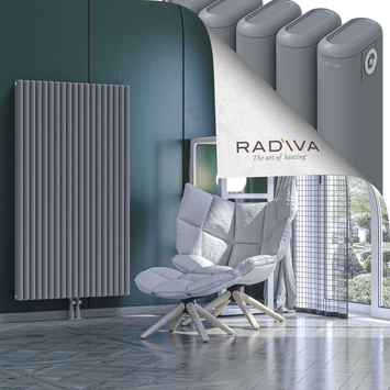 Kotto Radiateur En Aluminium 1500x851 Gris Bas Milieu 50mm