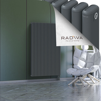 Kotto Radiateur En Aluminium 1500x941 Anthracite Bas à droite 50mm