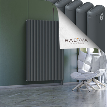 Kotto Radiateur En Aluminium 1600x1121 Anthracite Bas à droite 50mm
