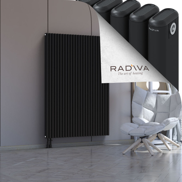 Kotto Radiateur En Aluminium 1600x1121 Noir Bas à gauche 50mm