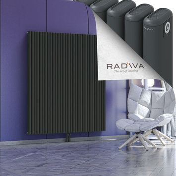 Kotto Radiateur En Aluminium 1600x1391 Anthracite Foncé Bas Milieu 50mm