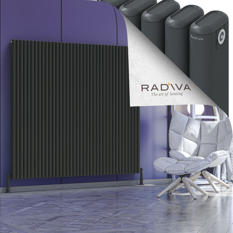 Kotto Radiateur En Aluminium 1600x1706 Anthracite Foncé 