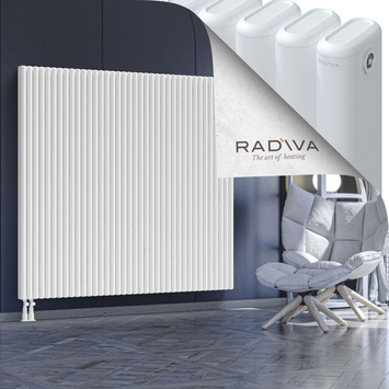 Kotto Radiateur En Aluminium 1600x1706 Blanc Bas à gauche 50mm