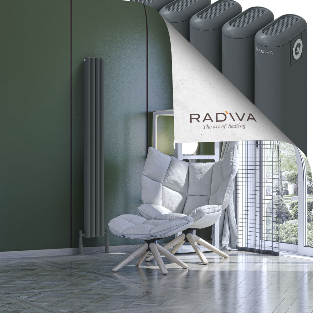 Kotto Radiateur En Aluminium 1600x176 Anthracite - 1