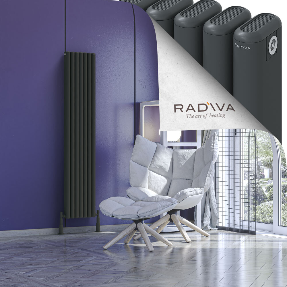 Kotto Radiateur En Aluminium 1600x311 Anthracite Foncé - 1