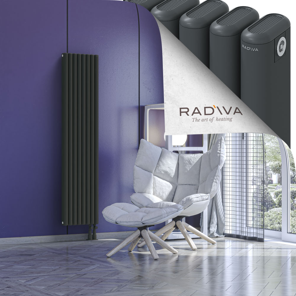 Kotto Radiateur En Aluminium 1600x356 Anthracite Foncé - 4