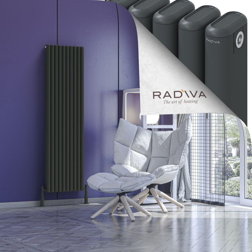 Kotto Radiateur En Aluminium 1600x446 Anthracite Foncé - 1