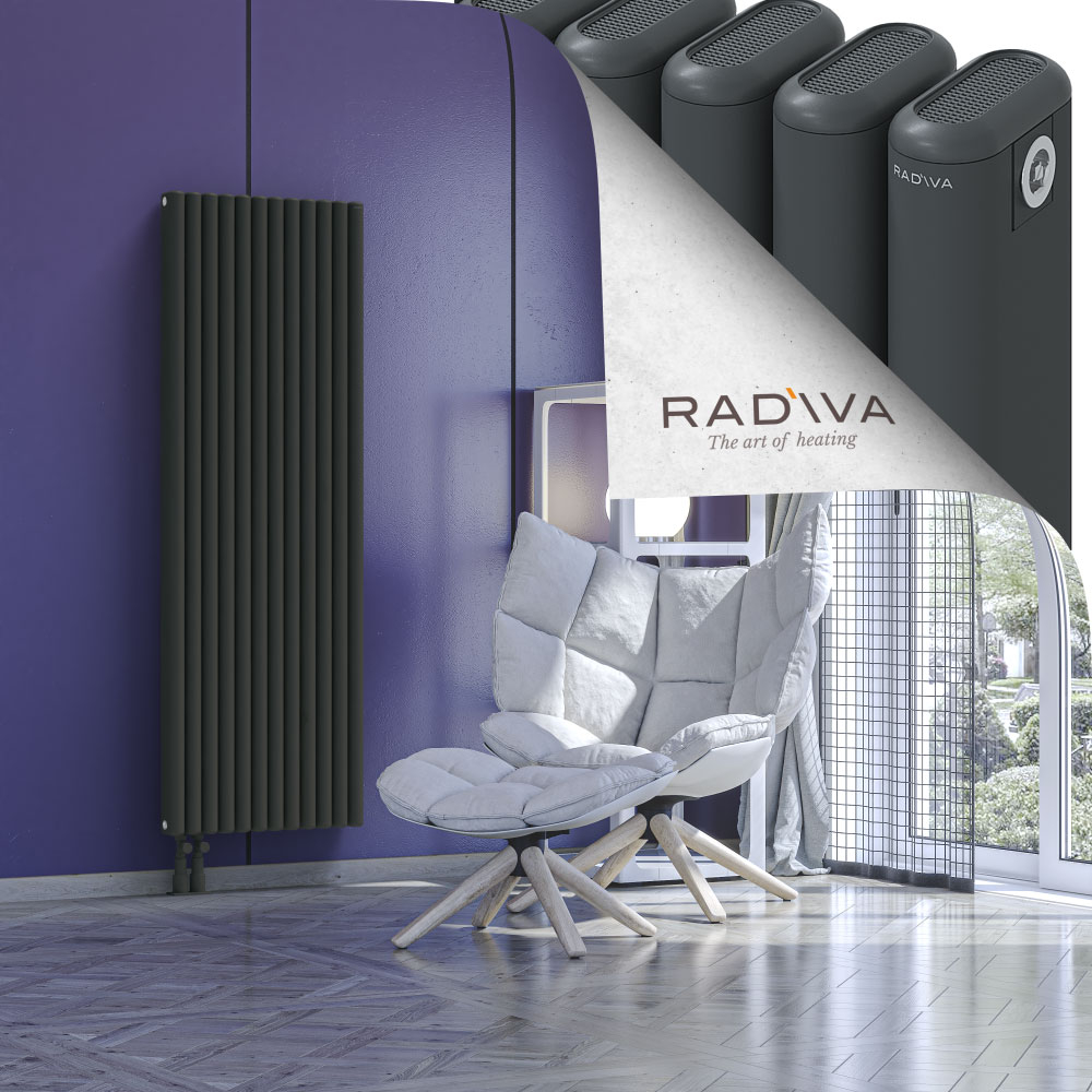 Kotto Radiateur En Aluminium 1600x536 Anthracite Foncé - 3